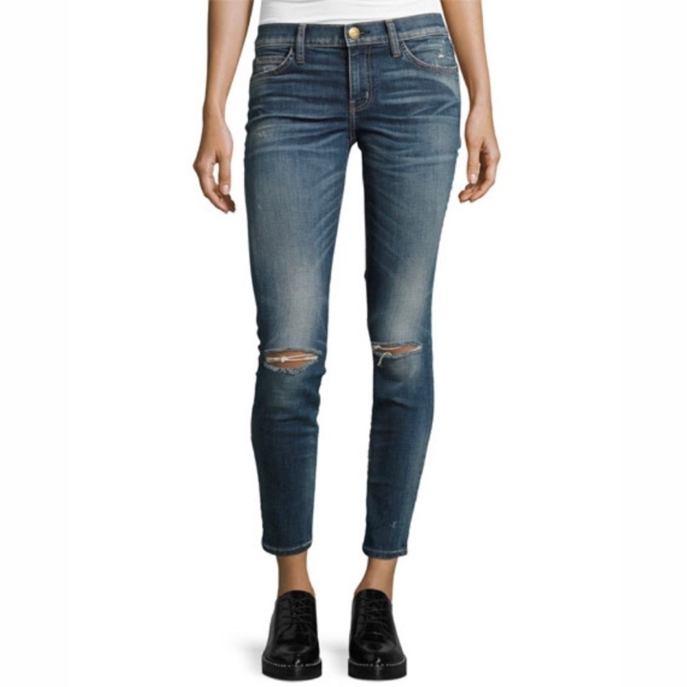 Current/Elliott Stiletto Ankle Cropped Skinny Jean